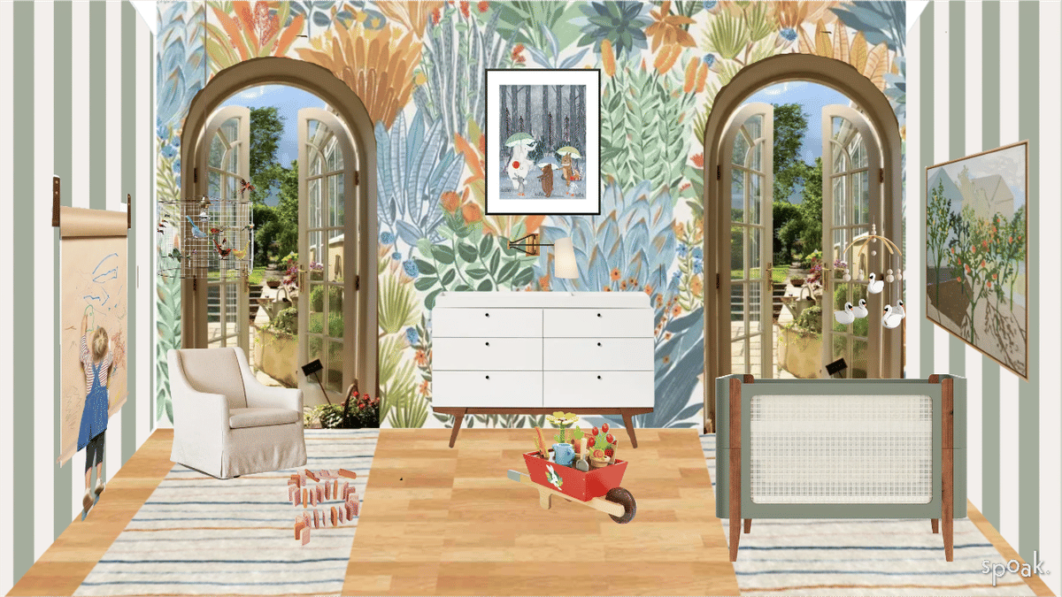 Nursery Inspiration designed by Kate Seymour