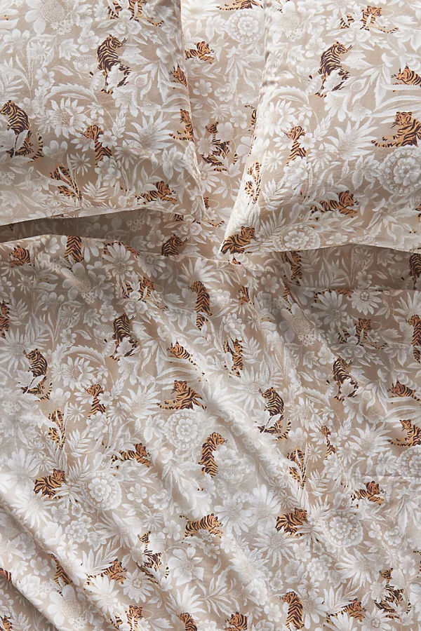 Organic Percale Printed Sheet Set added by Bethesda Home Stylist