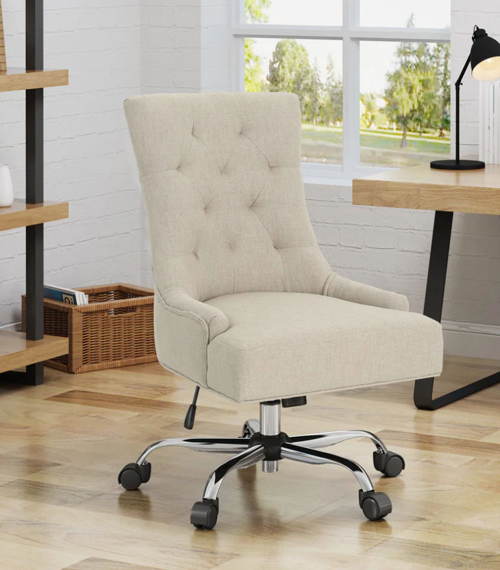 Bagnold Home Office Fabric Desk Chair added by Spoak Member