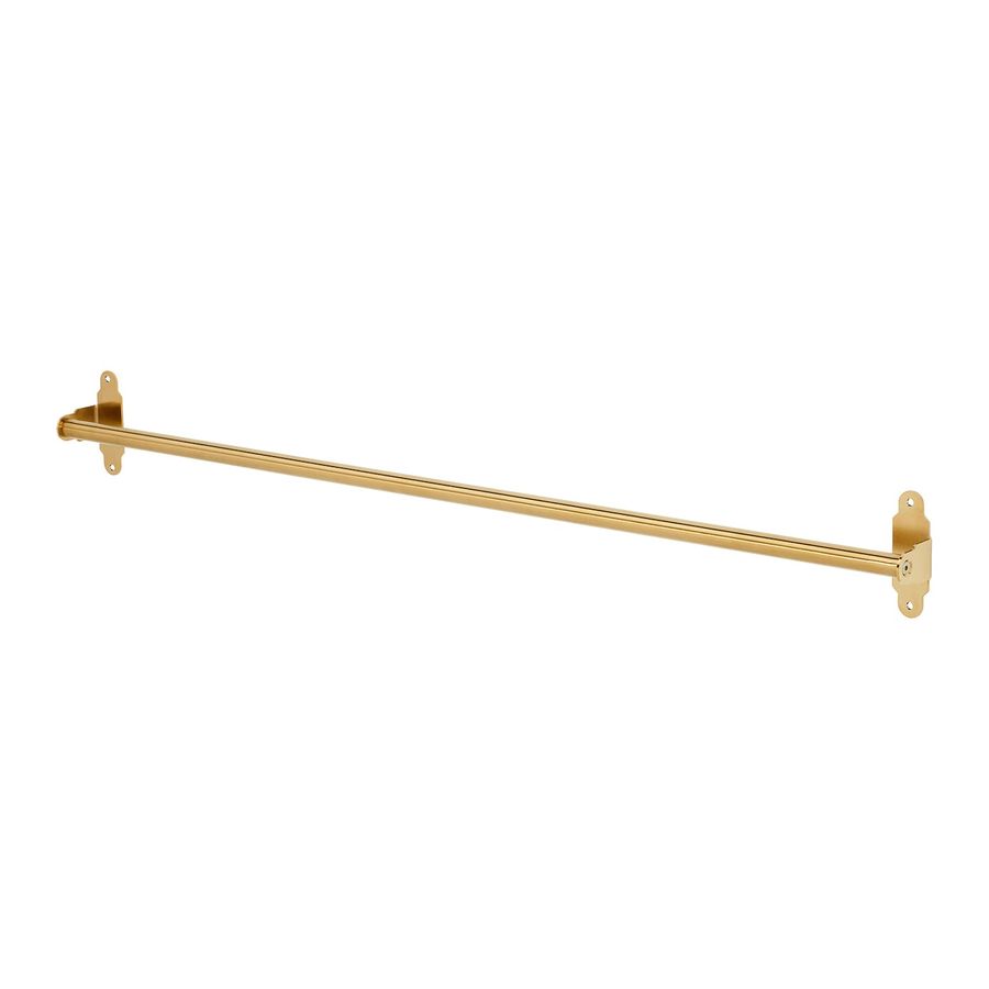 HULTARP rail, polished/brass color, 31 ½" - IKEA added by Zoe Himmel