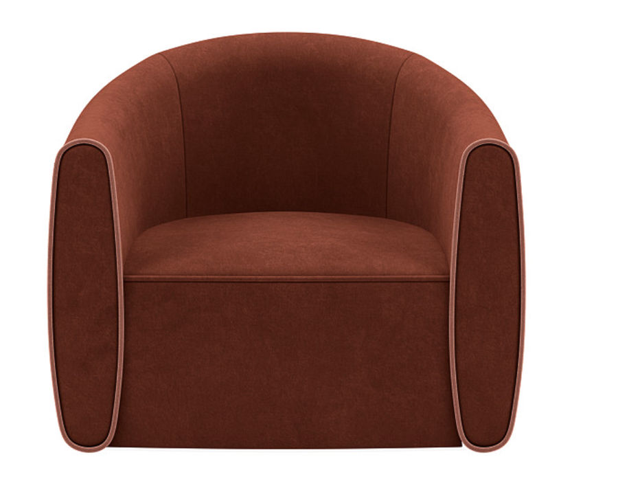 Lawson Swivel Chair with Contrast Piping added by Rebecca Hiremath