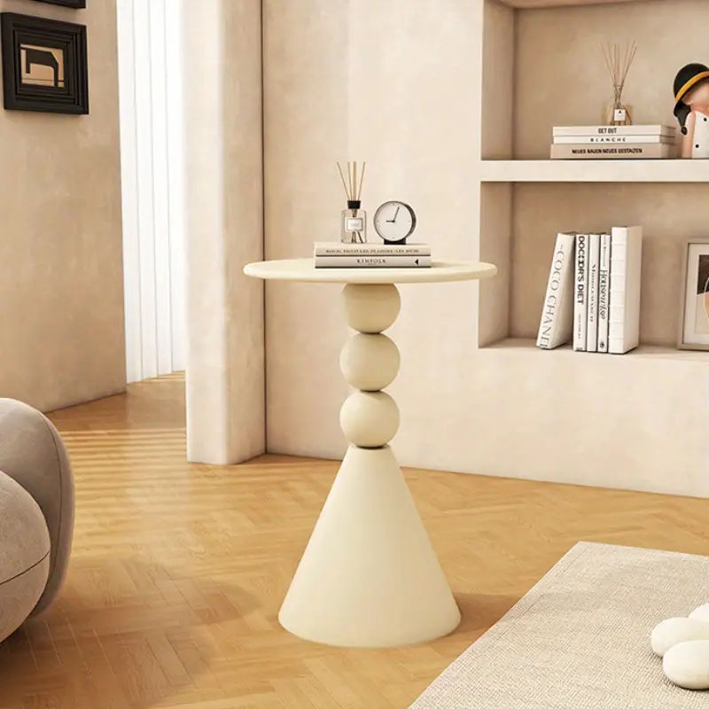 Retro Style Small Round End Table Metal Coffee Table Bedside - Temu added by Sarah Jackson