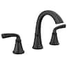 Delta Geist 8 in. Widespread Double-Handle Bathroom Faucet in Matte Black 35864LF-BL added by Summer Sackett