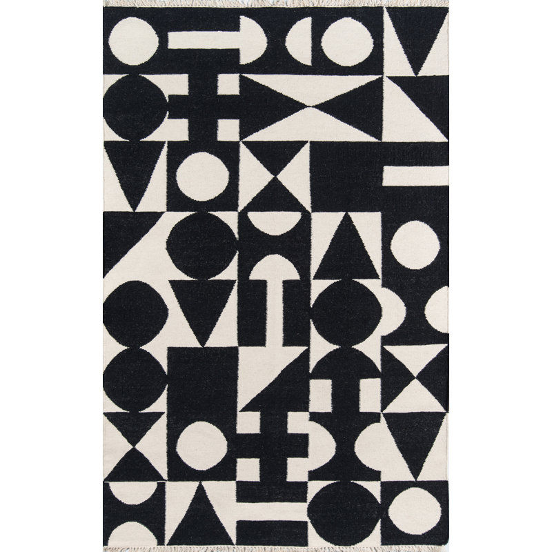 Topanga Black/White Rug 5' x 7'6" added by Kate Lynn Nemett