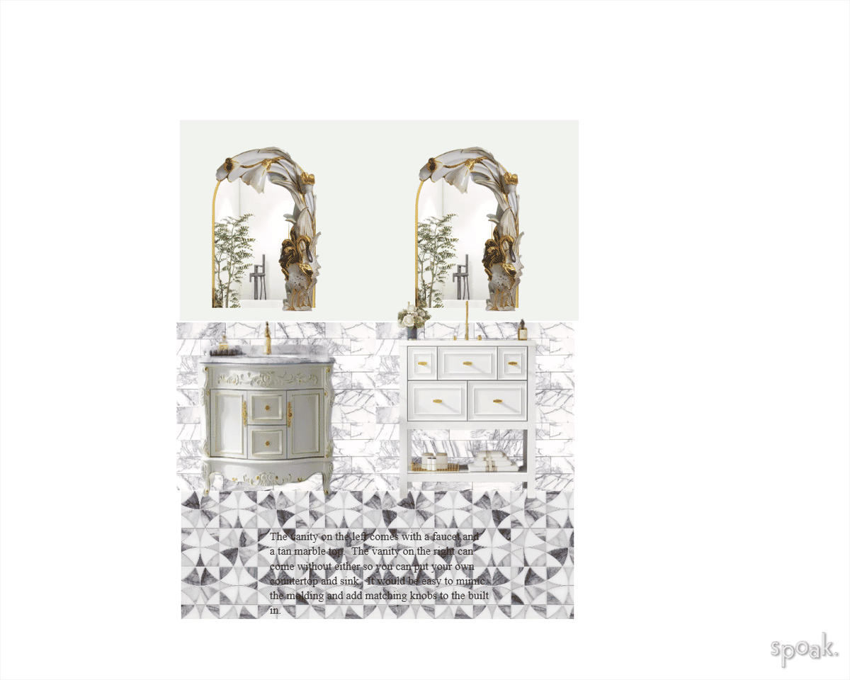 Bathroom Ideas designed by Lisa Wellens