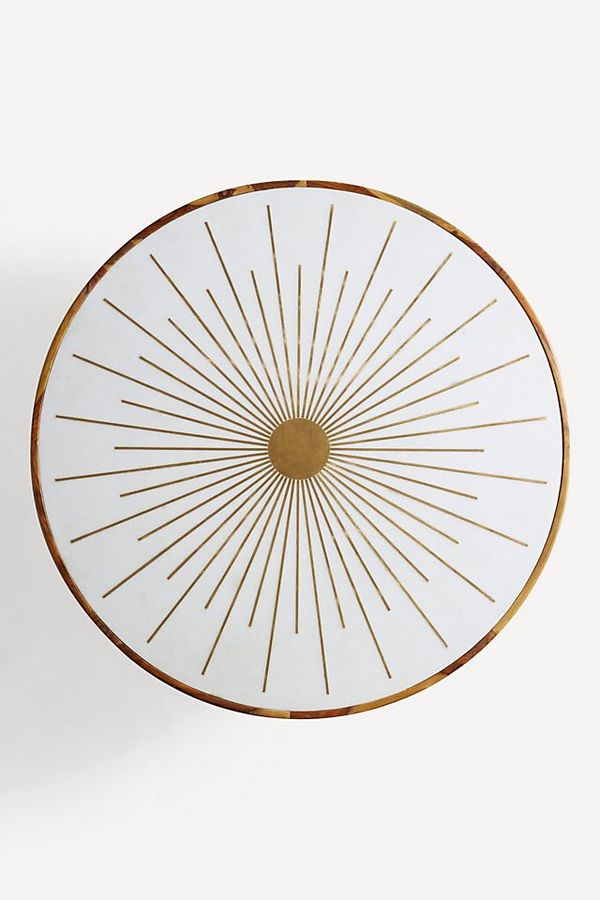 Brass Starburst Round Coffee Table added by Hadley Boyle