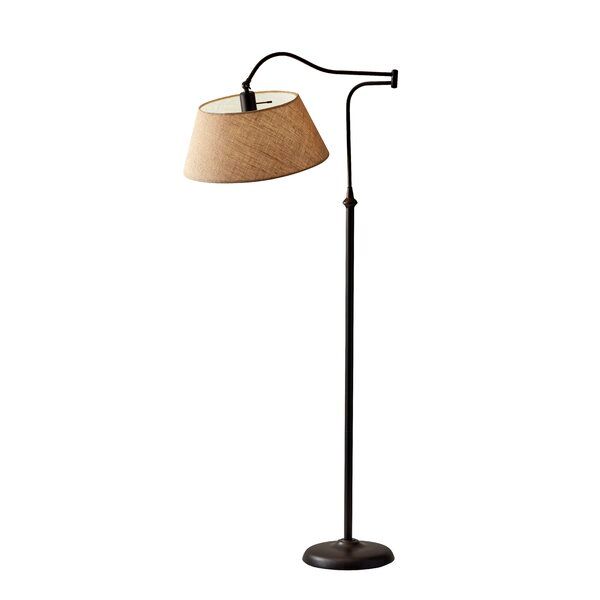 Theodora Swing Arm Floor Lamp added by sallie tyler