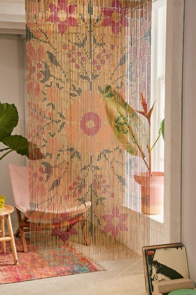 Rosa Floral Bamboo Beaded Curtain added by Nicole Fisher