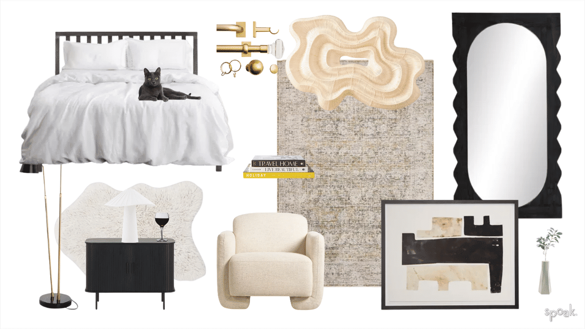 Kitchen + Living Room Inspiration designed by Karinah Mawi