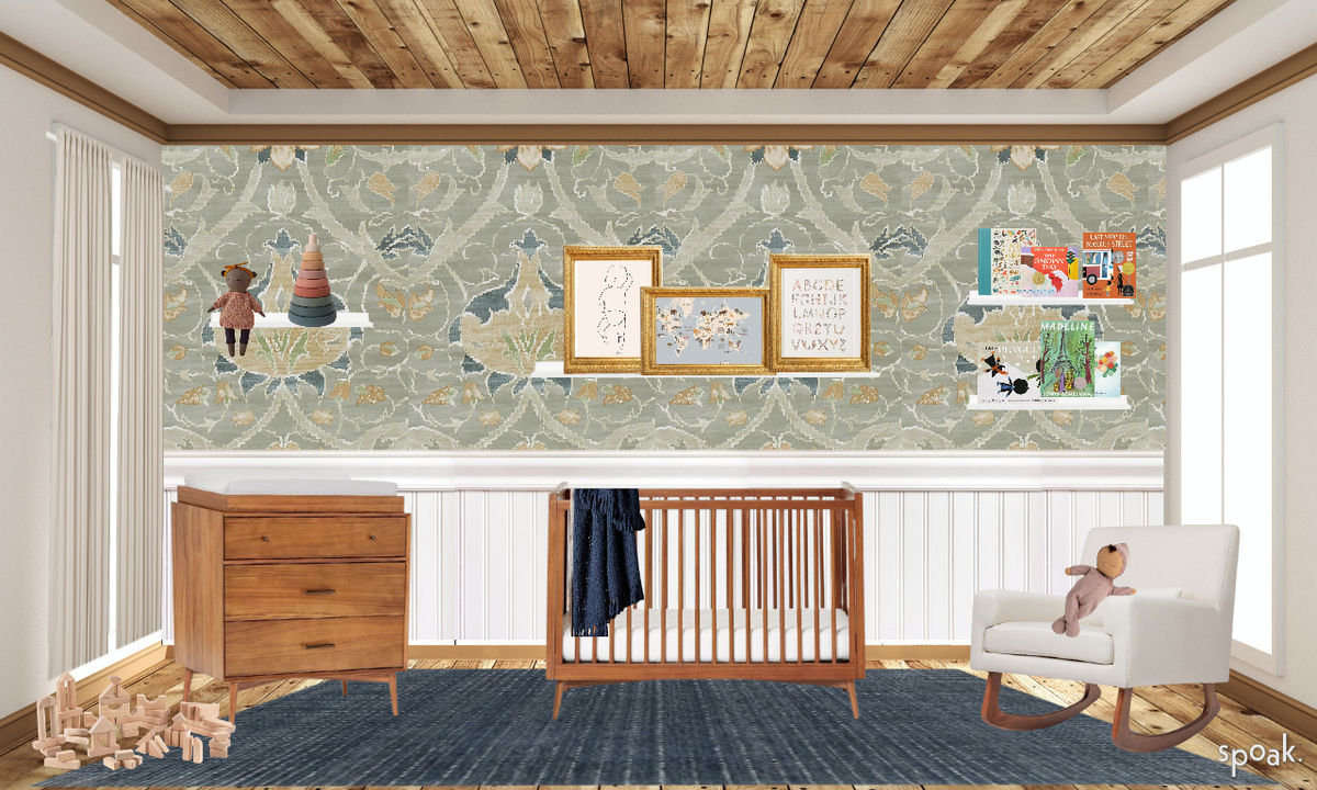 Nursery Inspiration designed by Lilia Brubaker