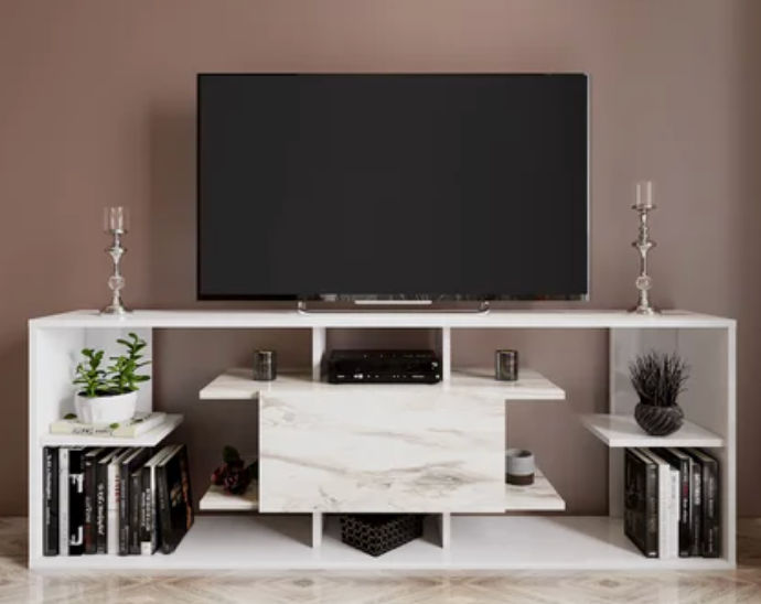 Latitude Run® Palmas TV Stand for TVs up to 78" | Wayfair added by Spoak Member