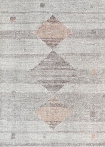 Well Woven Lotus Argonne Grey Vintage Southwestern Diamond Pattern 5'3" x 7'3" Machine Washable Flat-Weave Area Rug - Walmart.com added by diya v