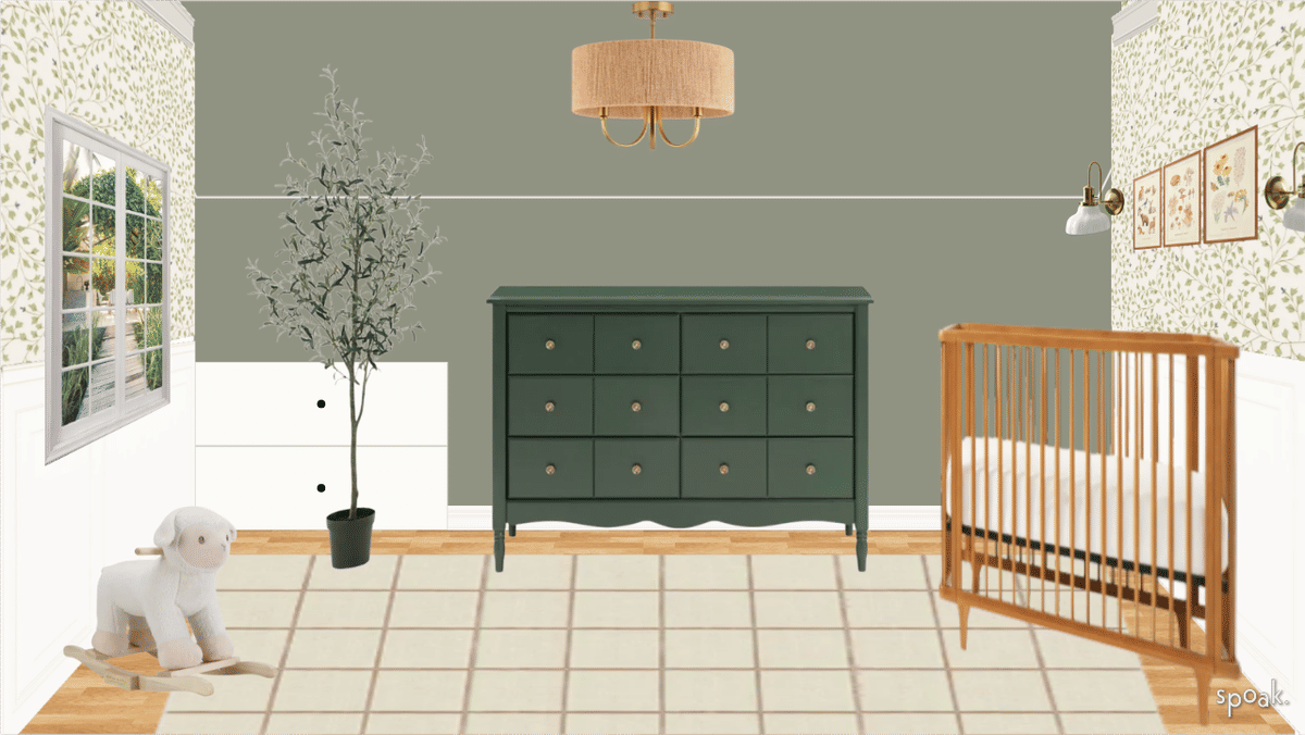 Cozy Nursery Inspiration designed by Brittany Tassone