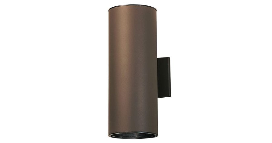 Kichler 9246AZ Cylinder 2 Light 15" Tall Outdoor Wall | Build.com added by Rachel Silvy