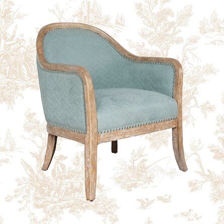 Kelly Clarkson Home Margarit 28" Wide Polyester Barrel Chair added by Spoak Member