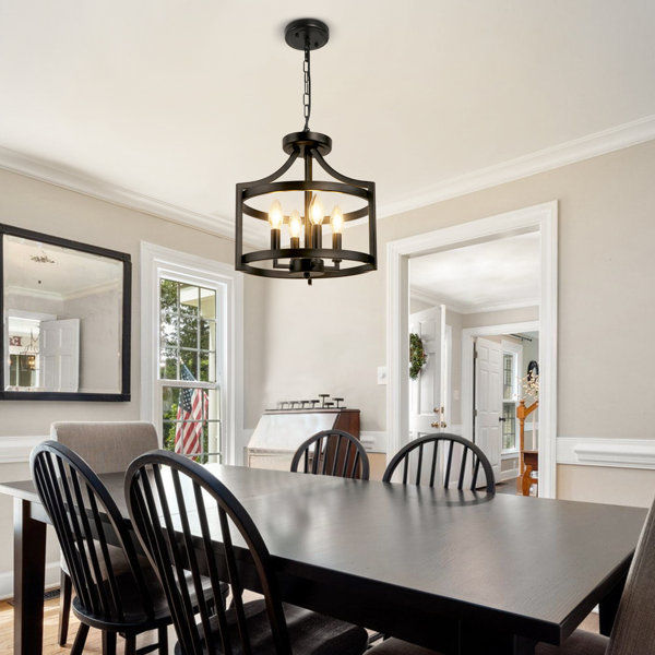 Aonesty 4-Light Lantern Chandelier added by Natasha Fox
