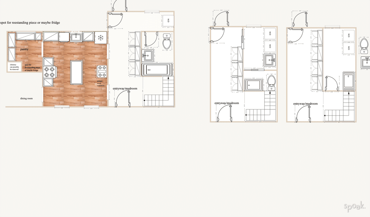 Kitchen Plan designed by sarabeth hurst