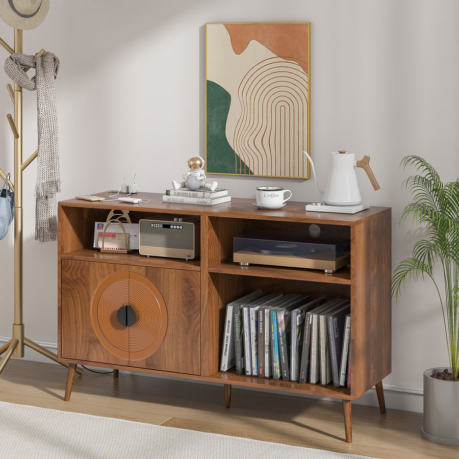Latitude Run® Large Audio Cabinet & Reviews | Wayfair added by Kristen La Bella