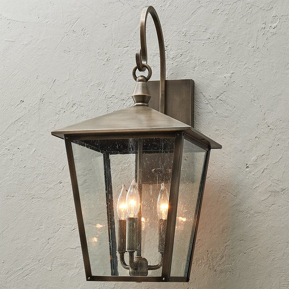 Classic Caroline Outdoor Sconce - Large added by Sandy Schargel Interiors