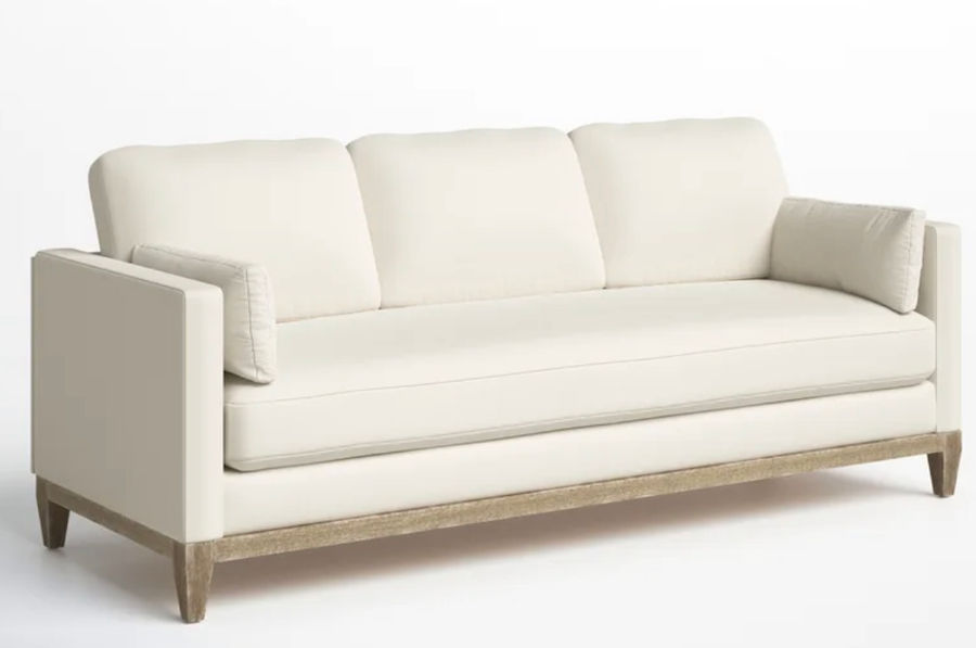 Pera 84'' Upholstered Sofa added by Elevated by Elise LLC