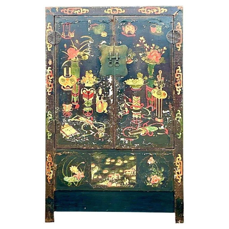 Vintage Asian Hand Painted Cabinet added by Abigail Glenn