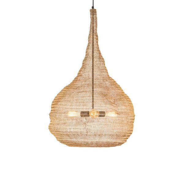 Mingus 3 - Light Brass Unique/Statement Pendant added by Anna Negyesi