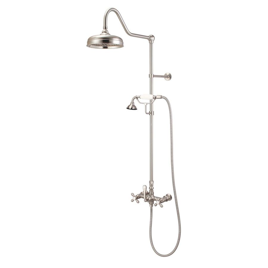 Mason Hill Collection Exposed Cross Handle Shower Set with Handshower added by Madi Johnson