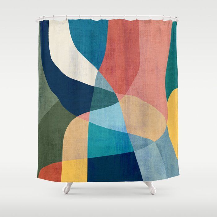 Waterfall and forest Shower Curtain by Picomodi added by Melanie Warren