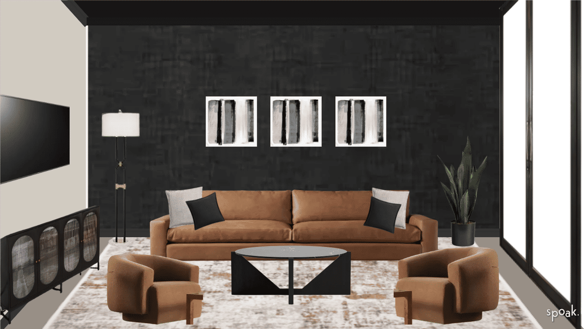 Kitchen + Living Room Ideas designed by Amber James