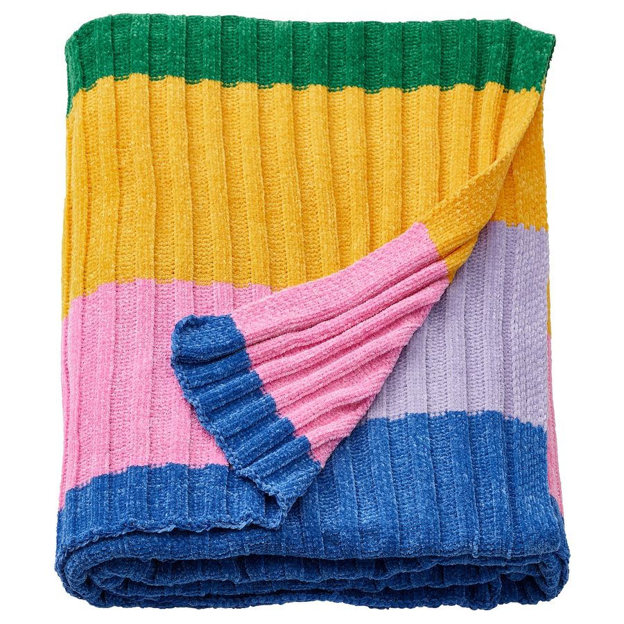 FJÄLLTRIFT Throw, multicolor, 51x67" - IKEA added by Karlene Fabian