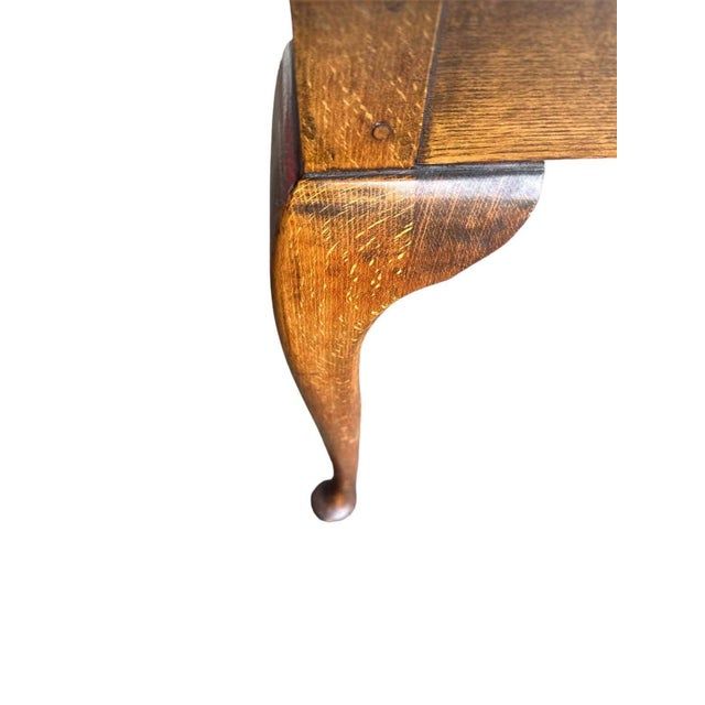 Antique Circa 1910 English Quarter Sawn Oak Pub Table Adjustable From 36” W to 60” W, 34"d x 30"h (2 12" leaves) added by Kate Lynn Nemett