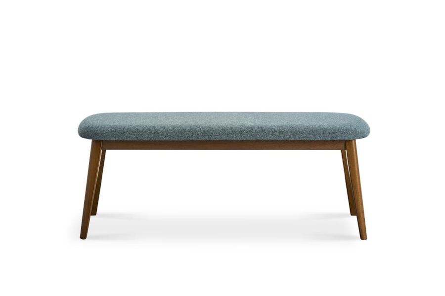 Doris Bench, Zenith Blue | Castlery added by Holly Kamstra