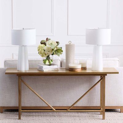Details by Becki Owens Fern Natural Wood Sofa Table - Sam's Club added by Renata Pinheiro