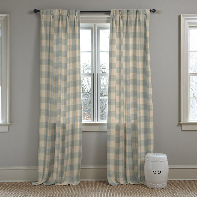 Buffalo Check Drapery Panels added by Emily Perdue