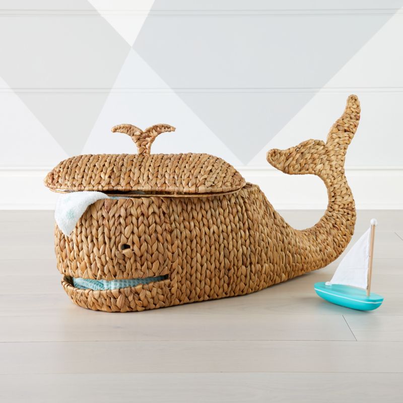 Whale Storage Toy Basket + Reviews | Crate & Kids added by Olga Dragieva