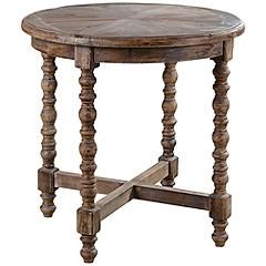 Uttermost Samuelle Reclaimed Wood End Table | www.lampsplus.com added by Heather Kunz
