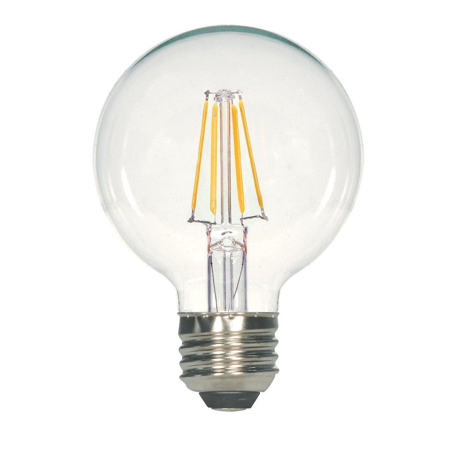 6 Watt G25 Globe Medium Base LED Bulb - Clear added by KH Design Concepts