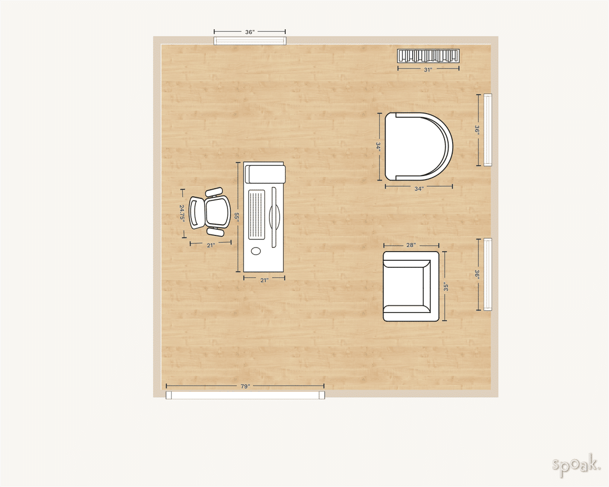 Study Layout designed by maddy delprince