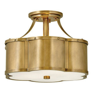 Hinkley Chance Semi-Flush Mount - Transitional - Flush-mount Ceiling Lighting - by Hinkley | Houzz added by Whitney Crutcher