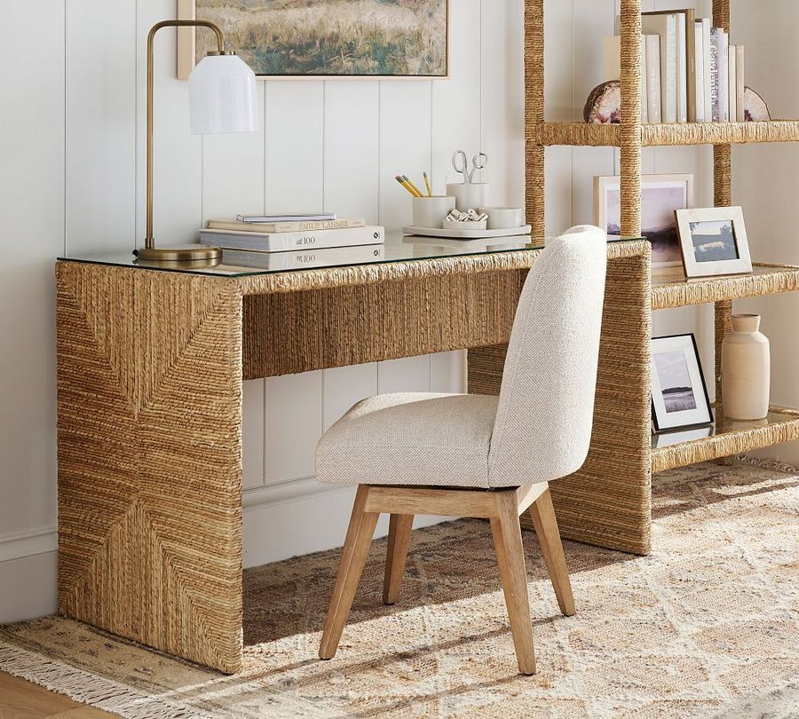 Malibu Glass Top Desk added by Averyl Yaco