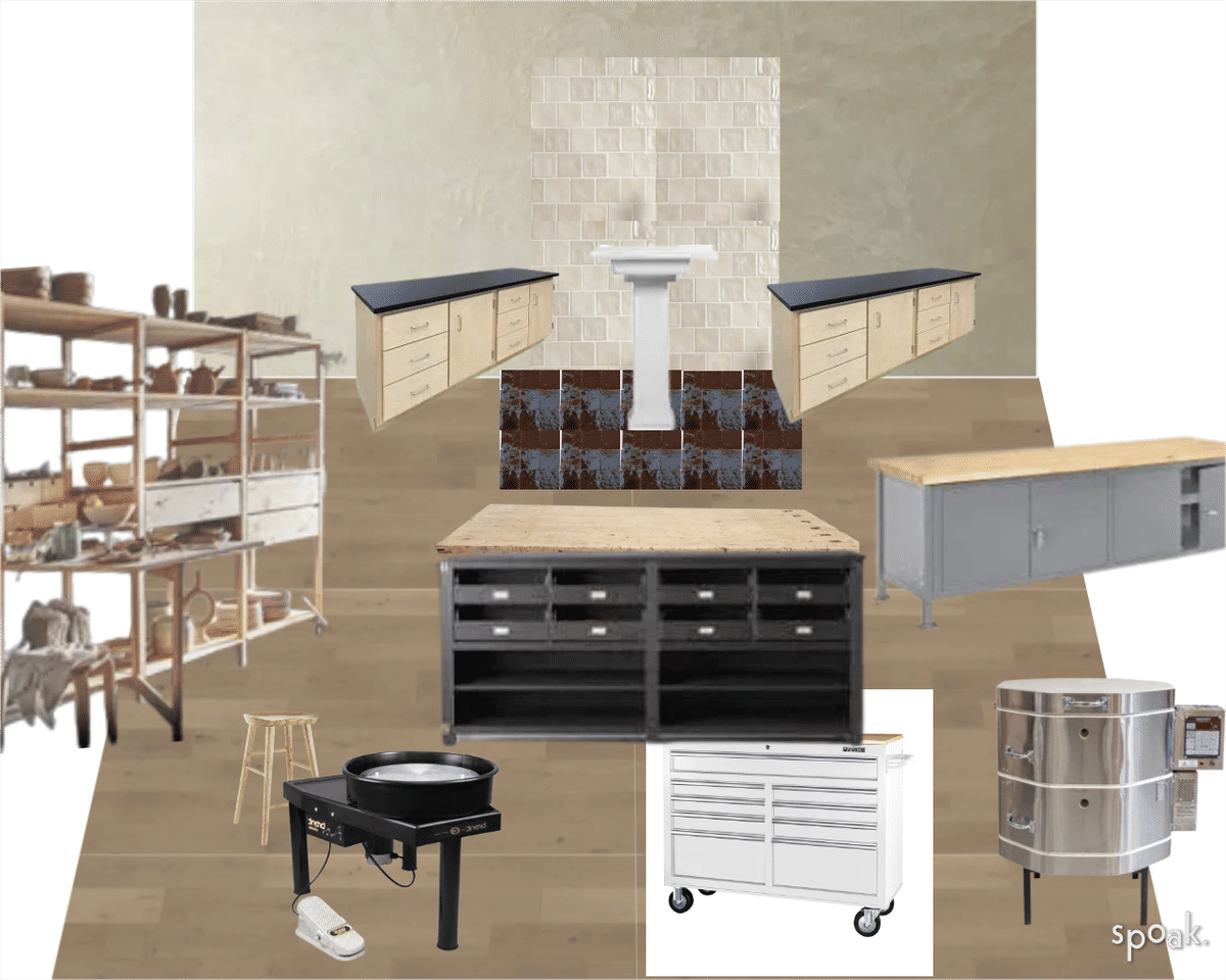 Craft Room Inspiration designed by Christine Muirgaen