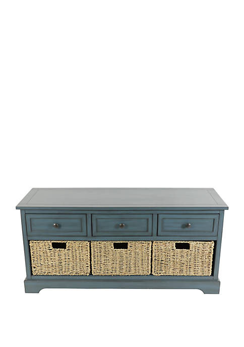 Décor Therapy Montgomery Bench, Navy, 19.5 in x 42 in x 15.25 in added by Kate Lynn Nemett