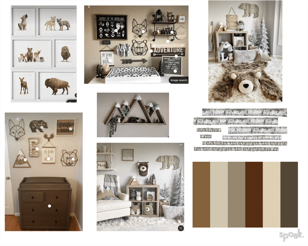 Nursery Inspiration designed by Meaghan Watrous