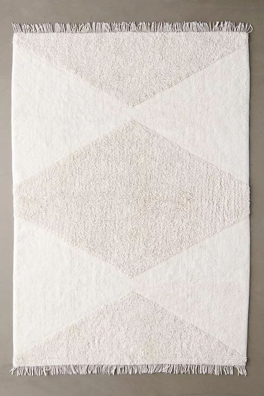 Looped Geo 5x7 Rug in Cream added by Caroline Johnston