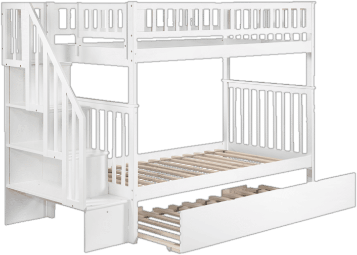 Shyann Twin Over Twin Solid Wood Standard Bunk Bed with Trundle by Three Posts™ Baby & Kids added by Spoak Member