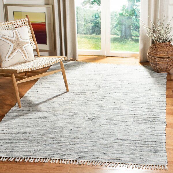 Wincanton Handmade Flatweave Cotton Gray Rug added by Ariel Steinberg