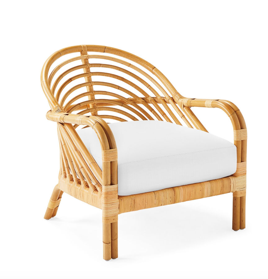 Edgewater Rattan Lounge Chair added by Stephanie McKeon