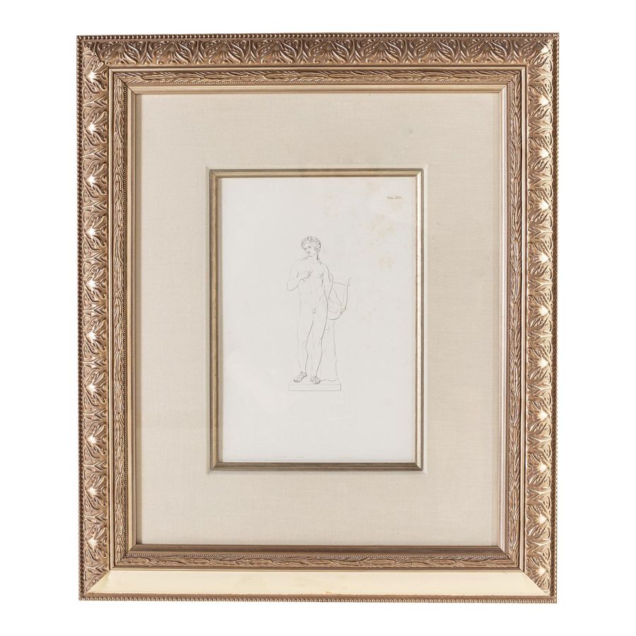 Framed Abstract Sketch of a Man added by lauren narozniak