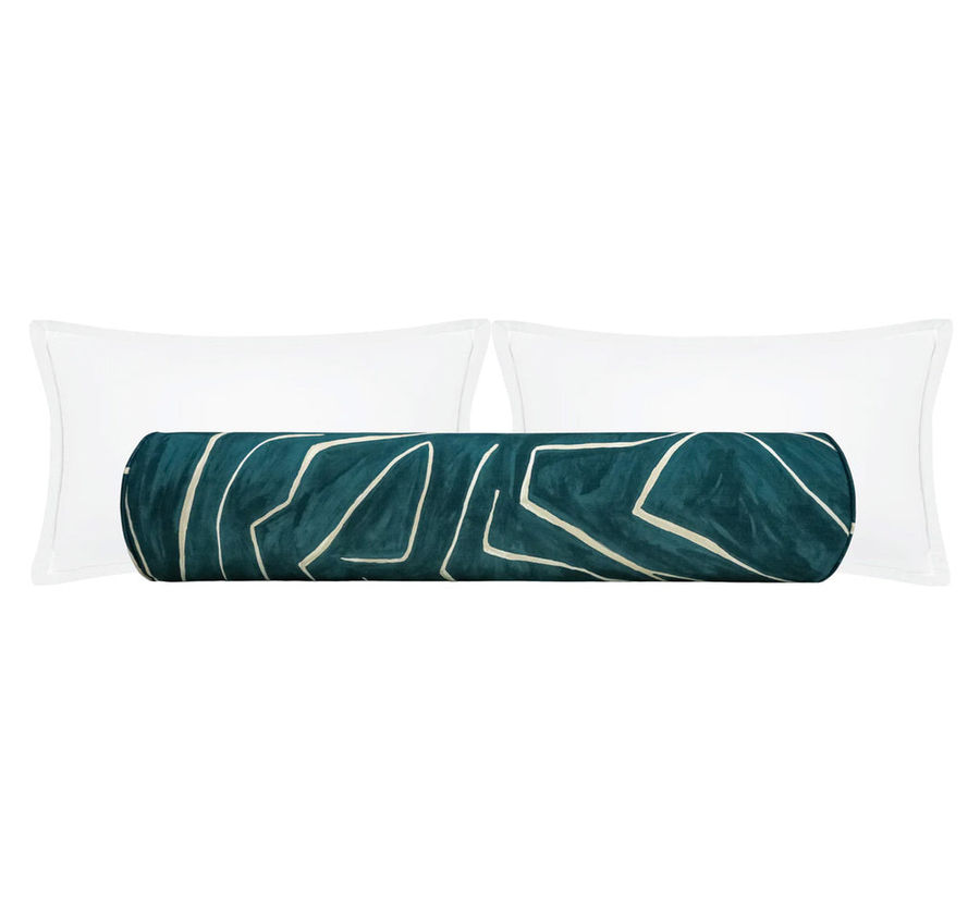THE BOLSTER :: GRAFFITO // TEAL + PEARL added by Bethanie Wallace