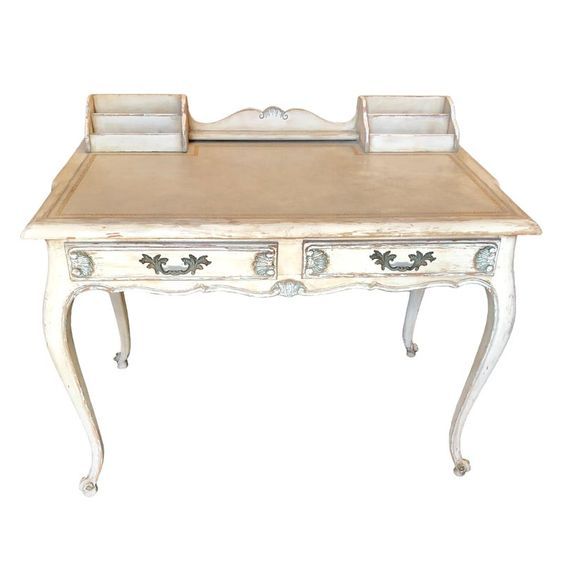 1950s Vintage Louis XV Style Painted desk added by Spoak Member
